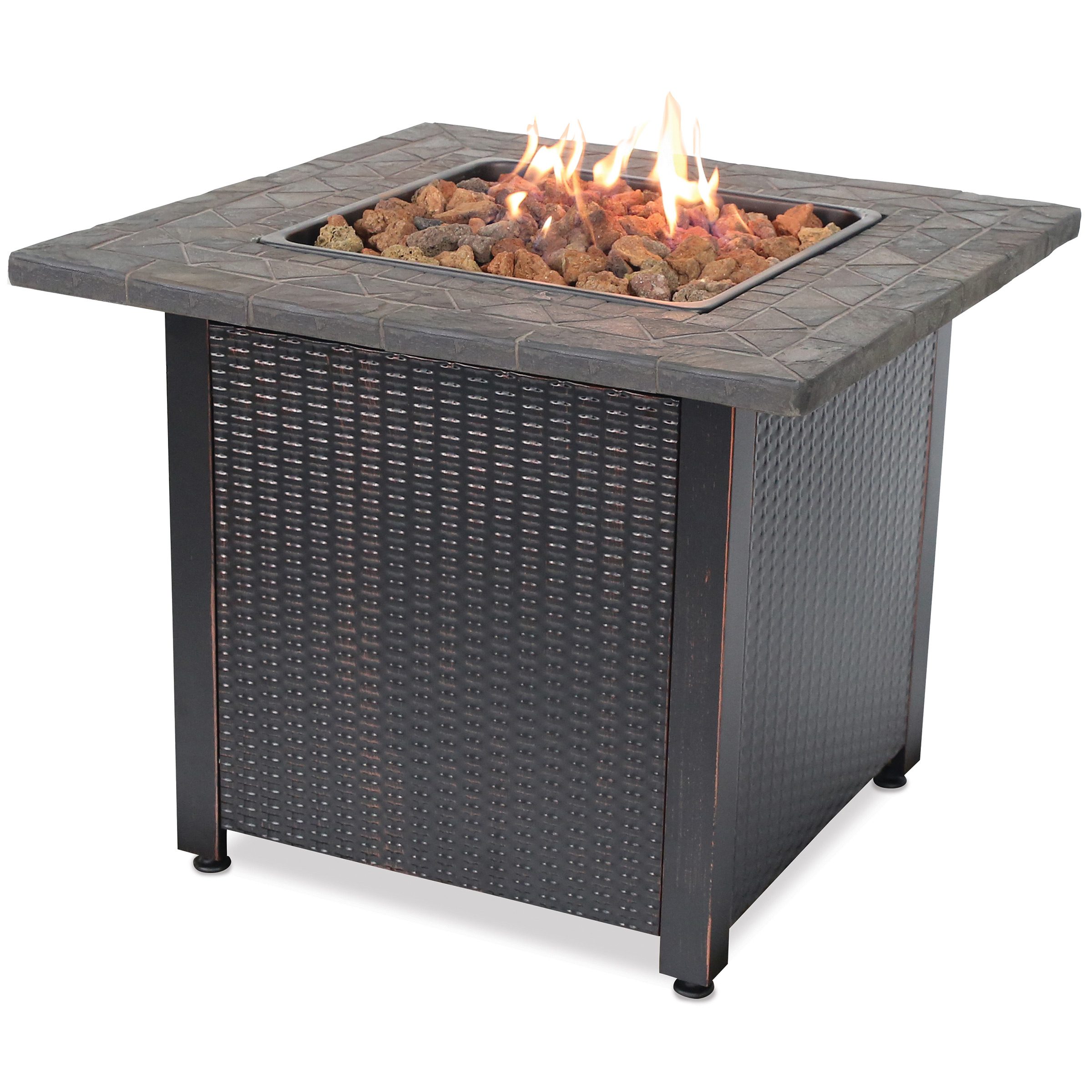 Multicolor Endless Summer GAD15256SP LP Gas Outdoor Oil Rubbed Bronze Fire Table